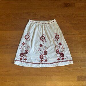Rampage Embroidered Floral Skirt